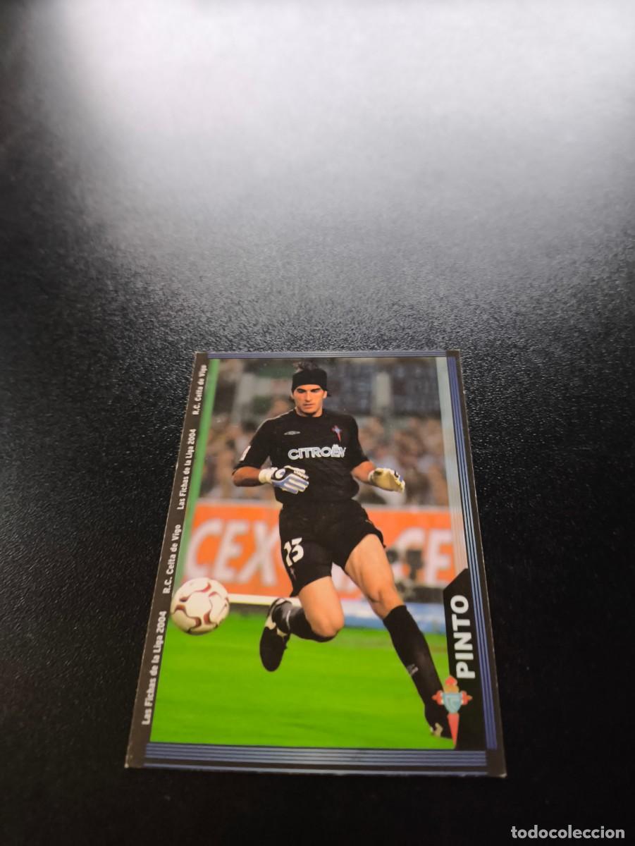 Football Stickers: 86 Pinto CELTA DE VIGO MUNDICROMO LIGA 2003 2004 03 04 NO PANINI ESTE CROMO CARD