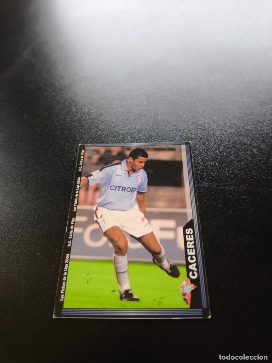 Cromos de F&uacute;tbol: 91 Caceres CELTA DE VIGO MUNDICROMO LIGA 2003 2004 03 04 NO PANINI ESTE CROMO CARD