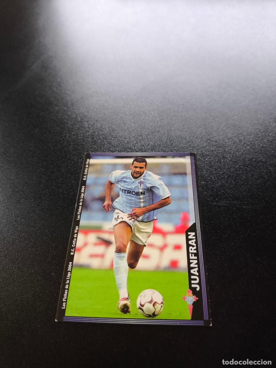 Cromos de F&uacute;tbol: 95 Juanfran CELTA DE VIGO MUNDICROMO LIGA 2003 2004 03 04 NO PANINI ESTE CROMO CARD