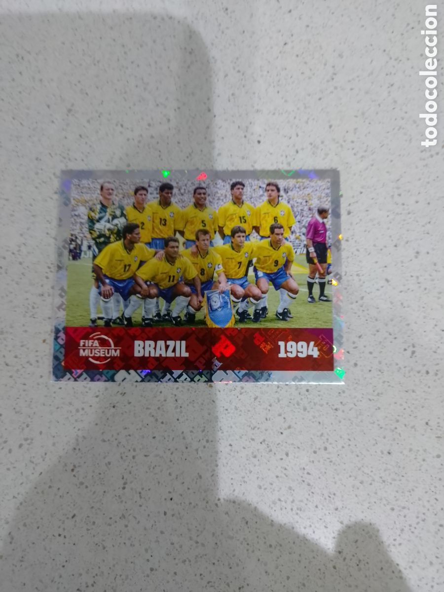 Cromos de F&uacute;tbol: CROMO N&Uacute;MERO FWC 15 BRASIL CAMPEONA DEL MUNDO 1994. MUNDIAL 2026. PANINI.