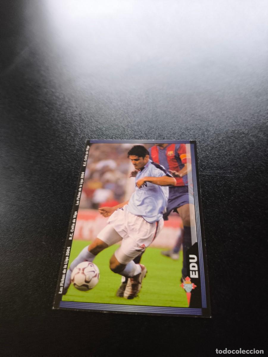 Cromos de F&uacute;tbol: 102 Edu CELTA DE VIGO MUNDICROMO LIGA 2003 2004 03 04 NO PANINI ESTE CROMO CARD
