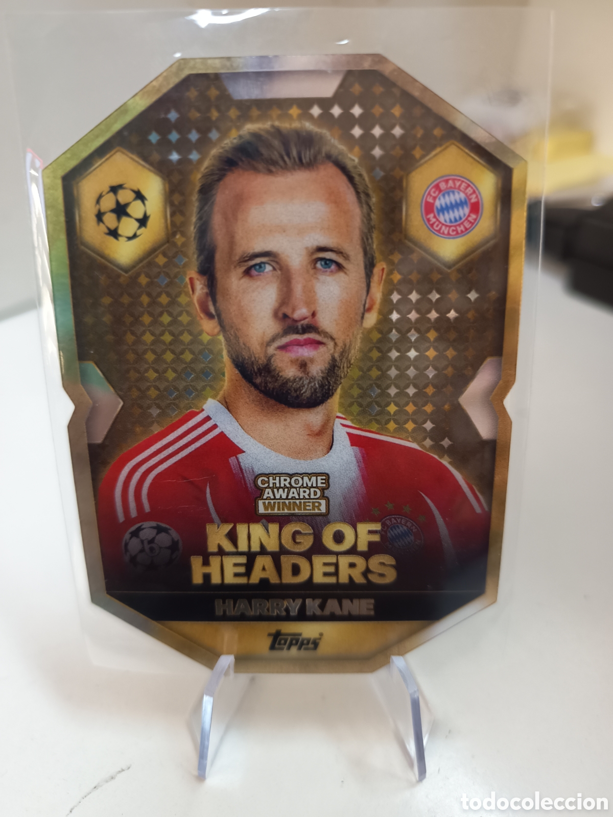 Cromos de F&uacute;tbol: CHROME CA7 HARRY KANE MATCH ATTAX 2025 2026