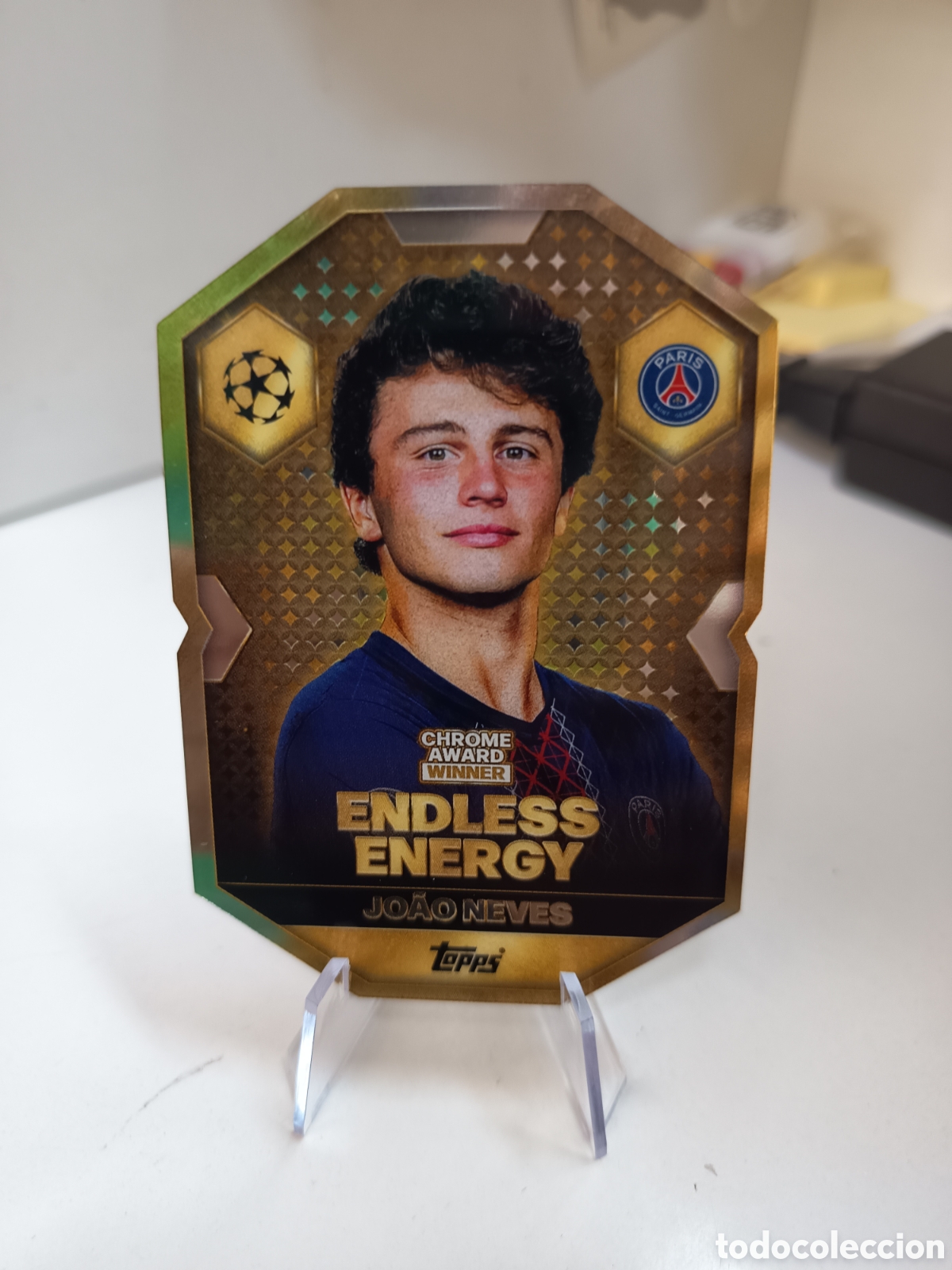 Cromos de F&uacute;tbol: CHROME CA10 JOAO NEVES MATCH ATTAX 2025 2026