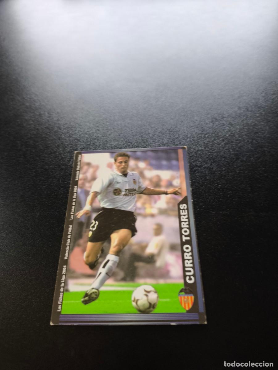 Cromos de F&uacute;tbol: 114 Curro torres VALENCIA MUNDICROMO LIGA 2003 2004 03 04 NO PANINI ESTE CROMO CARD
