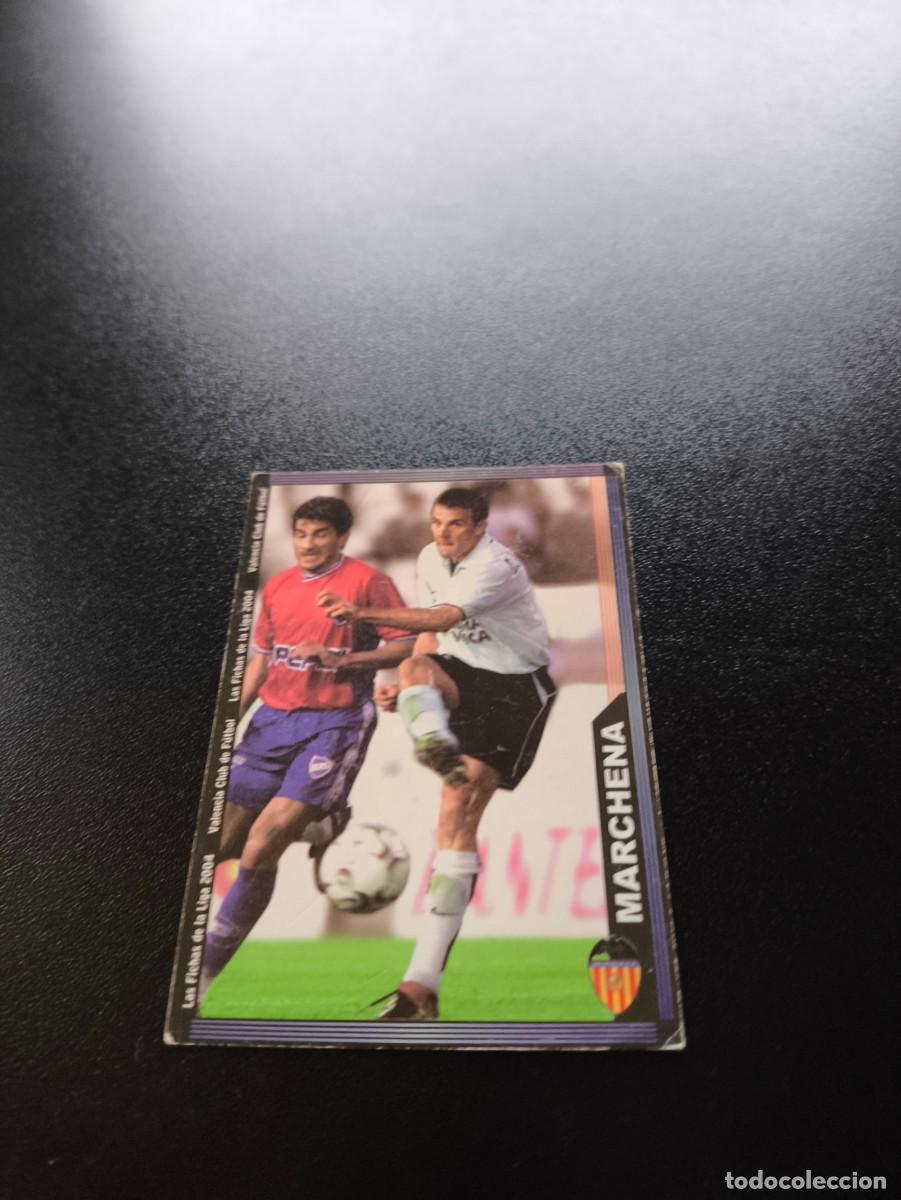 Cromos de F&uacute;tbol: 121 Marchena VALENCIA MUNDICROMO LIGA 2003 2004 03 04 NO PANINI ESTE CROMO CARD