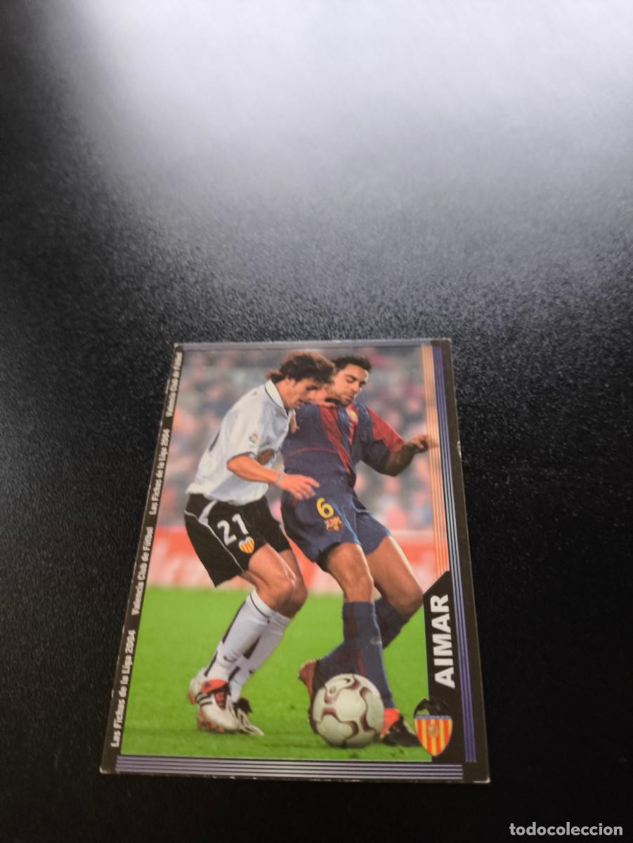 Cromos de F&uacute;tbol: 123 Aimar VALENCIA MUNDICROMO LIGA 2003 2004 03 04 NO PANINI ESTE CROMO CARD