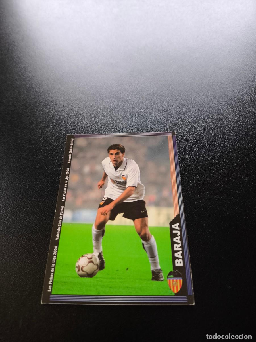 Cromos de F&uacute;tbol: 124 Baraja VALENCIA MUNDICROMO LIGA 2003 2004 03 04 NO PANINI ESTE CROMO CARD