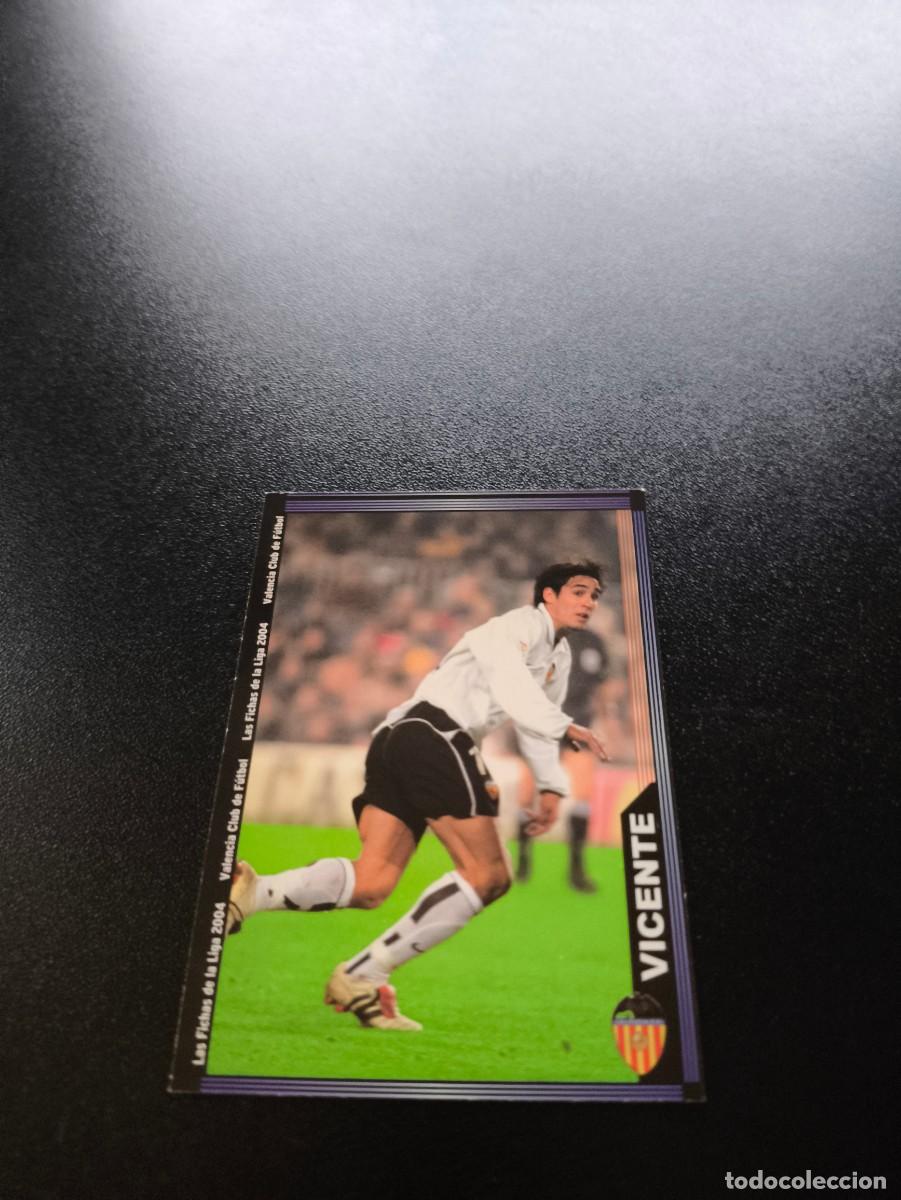 Cromos de F&uacute;tbol: 129 Vicente VALENCIA MUNDICROMO LIGA 2003 2004 03 04 NO PANINI ESTE CROMO CARD