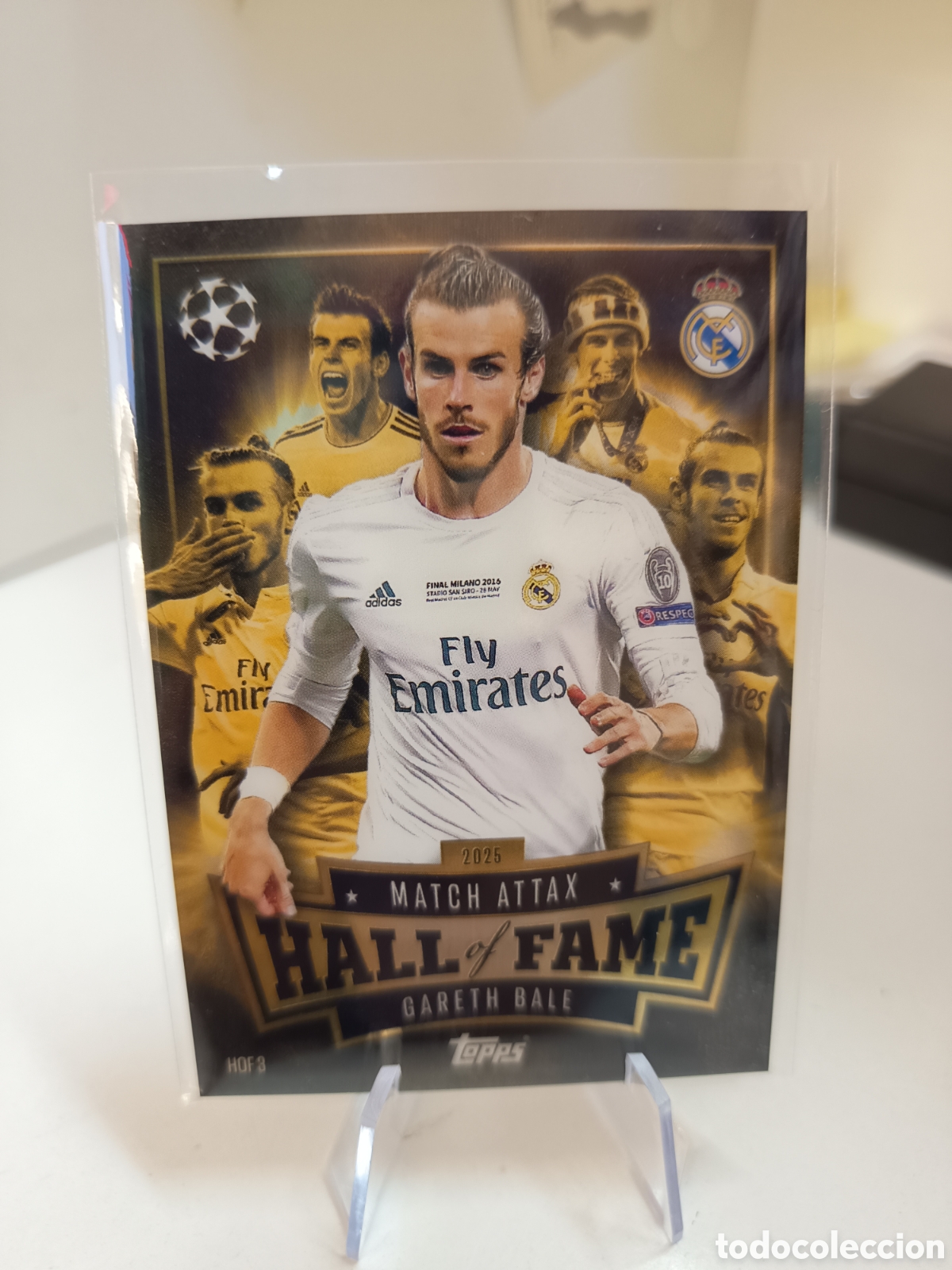Cromos de F&uacute;tbol: HALL OF FAME GARETH BALE HOF3 MATCH ATTAX 2025 2026