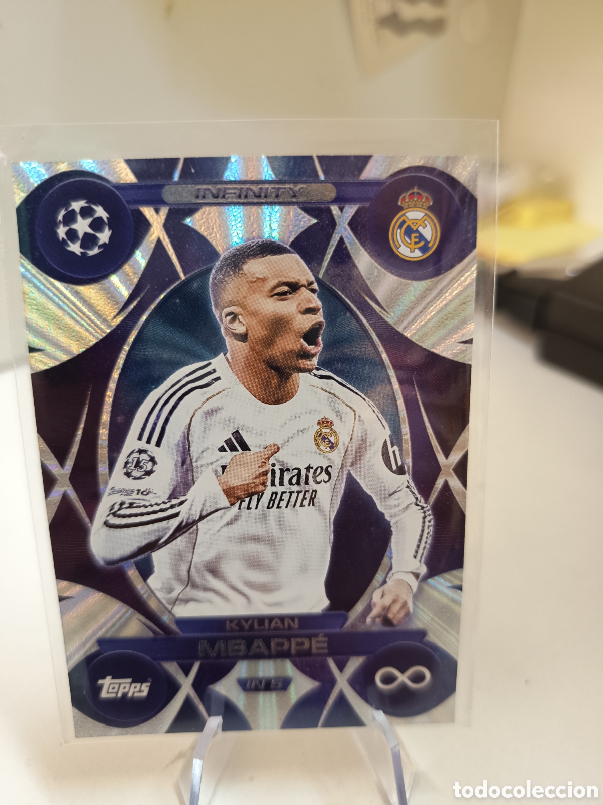Cromos de F&uacute;tbol: INFINITY IN5 MBAPPE MATCH ATTAX 2025 2026