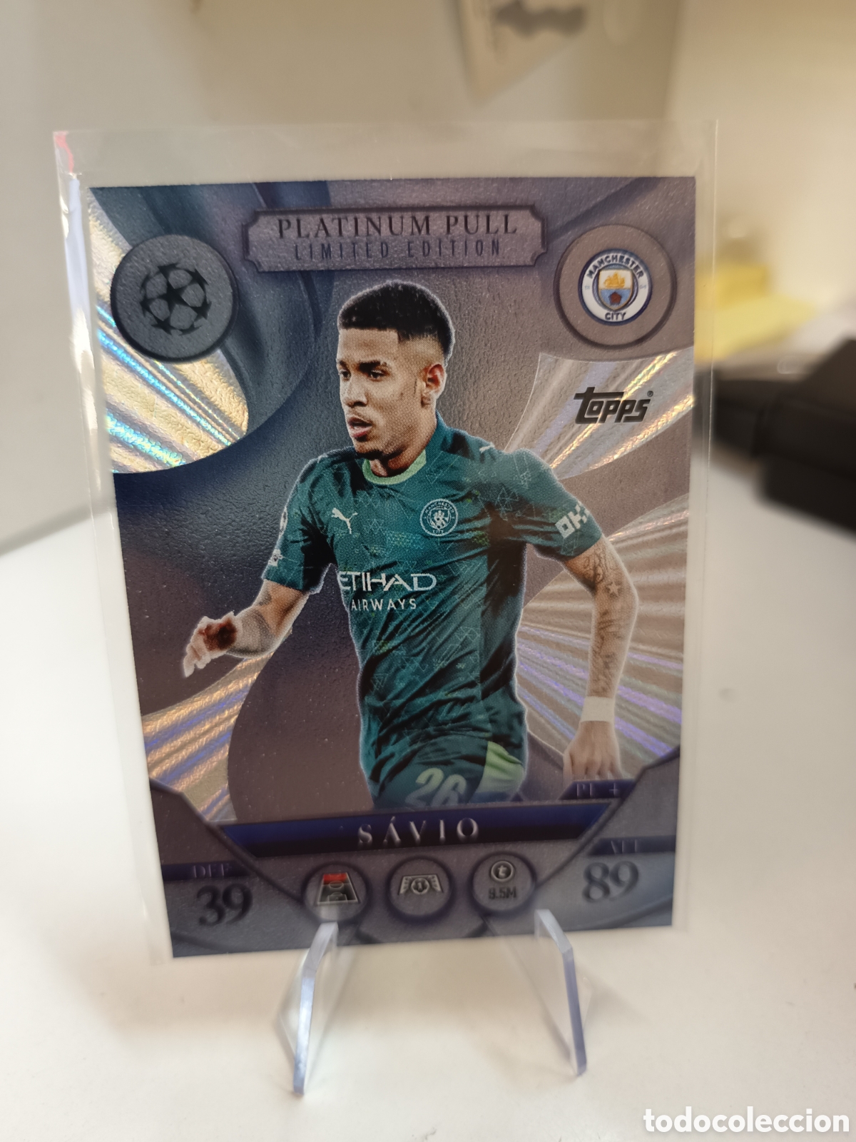 Figurine di Calcio: PLATINUM PULL PL4 SAVIO MATCH ATTAX 2025 2026