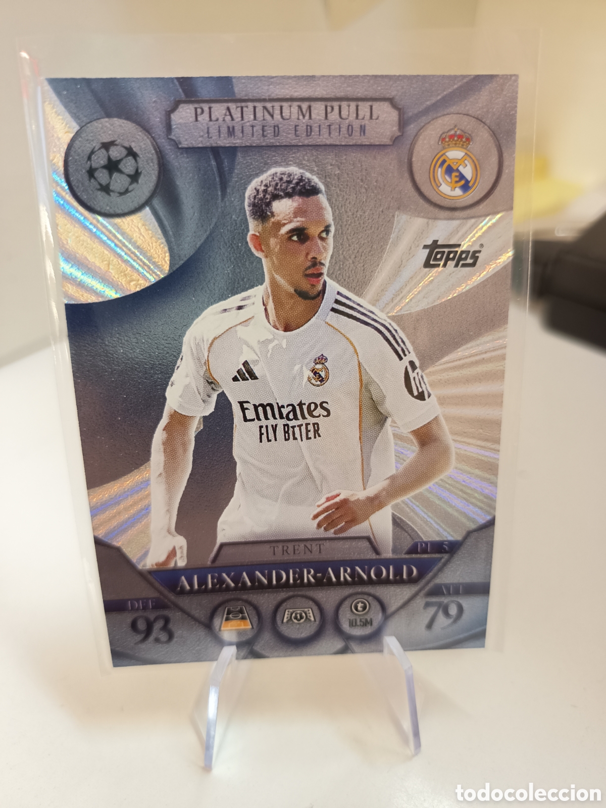 Figurine di Calcio: PLATINUM PULL PL5 ALEXANDER ARNOLD MATCH ATTAX 2025 2026