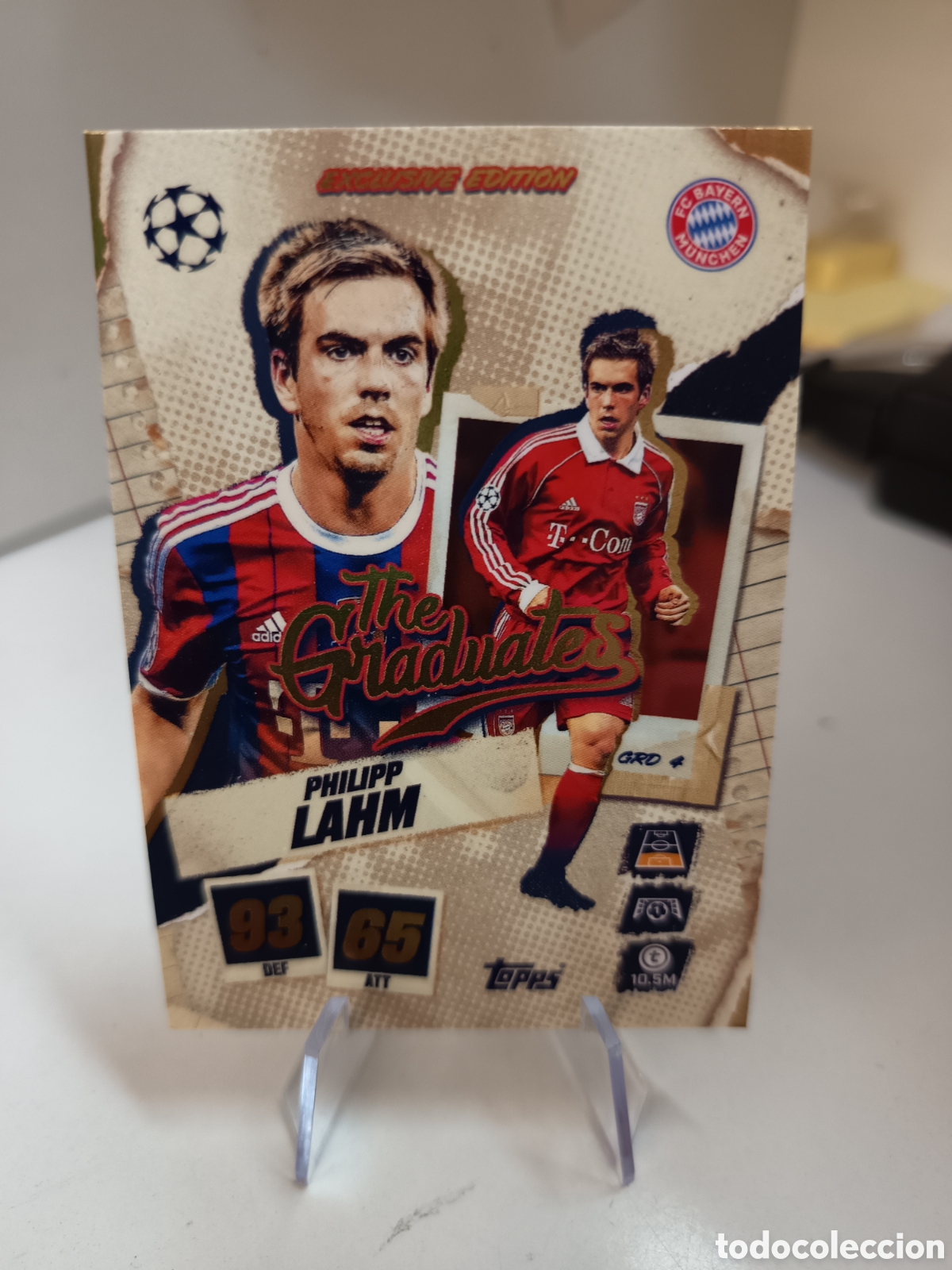 Cromos de F&uacute;tbol: THE GRADUATES GRD4 PHILIPP LAHM MATCH ATTAX 2025 2026