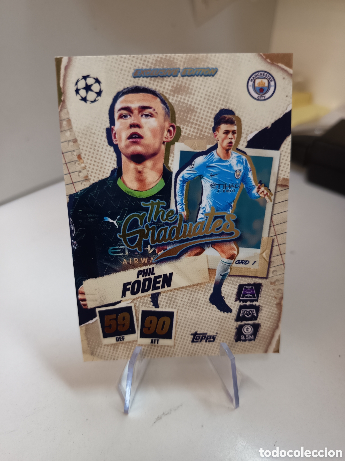 Cromos de F&uacute;tbol: THE GRADUATES GRD1 PHIL FODEN MATCH ATTAX 2025 2026