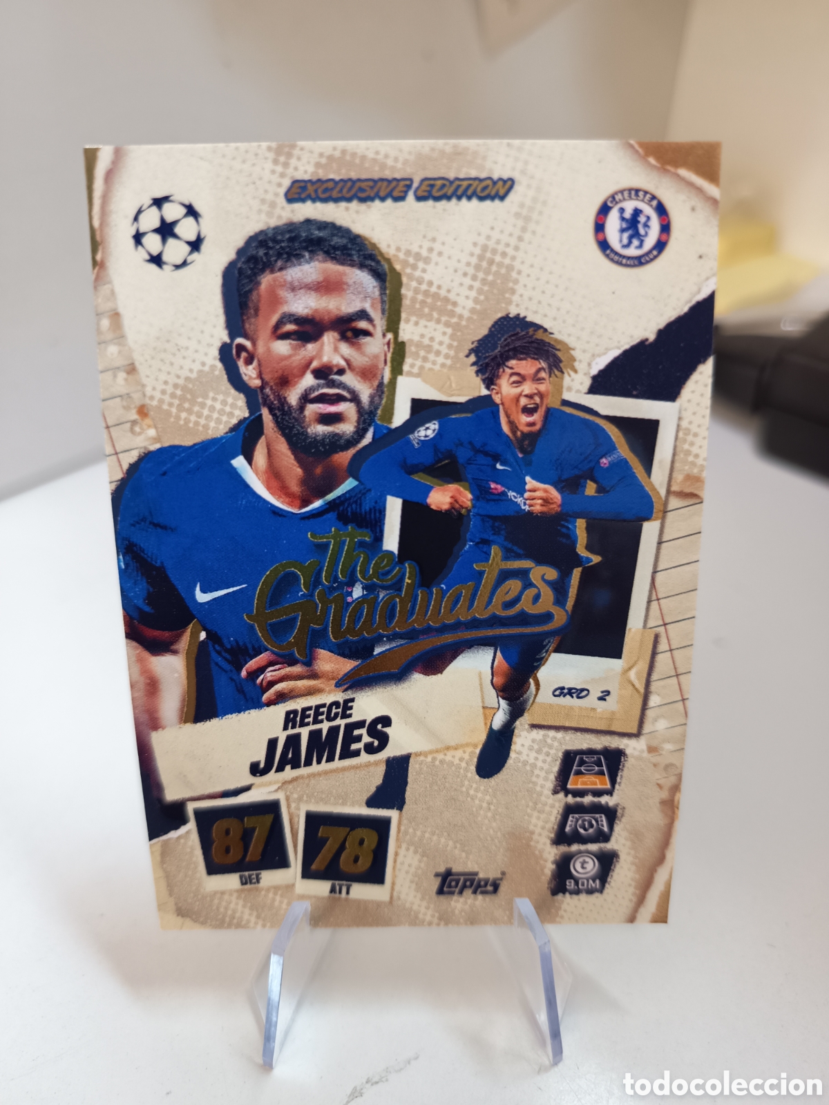 Cromos de F&uacute;tbol: THE GRADUATES GRD2 REECE JAMES MATCH ATTAX 2025 2026