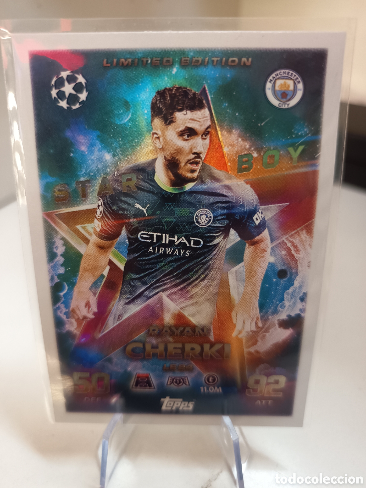 Cromos de F&uacute;tbol: LIMITED EDITION STAR BOY LE24 CHERKI MATCH ATTAX 2025 2026