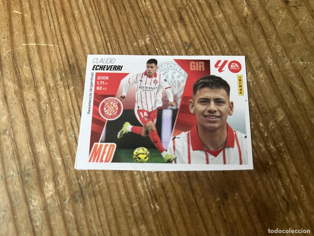 Cartes &agrave; collectionner de Football: R31885 CROMO SIN PEGAR NUNCA PEGADO MERCADO DE INVIERNO 2025 2026 # 21 CLAUDIO ECHEVERRI GIRONA