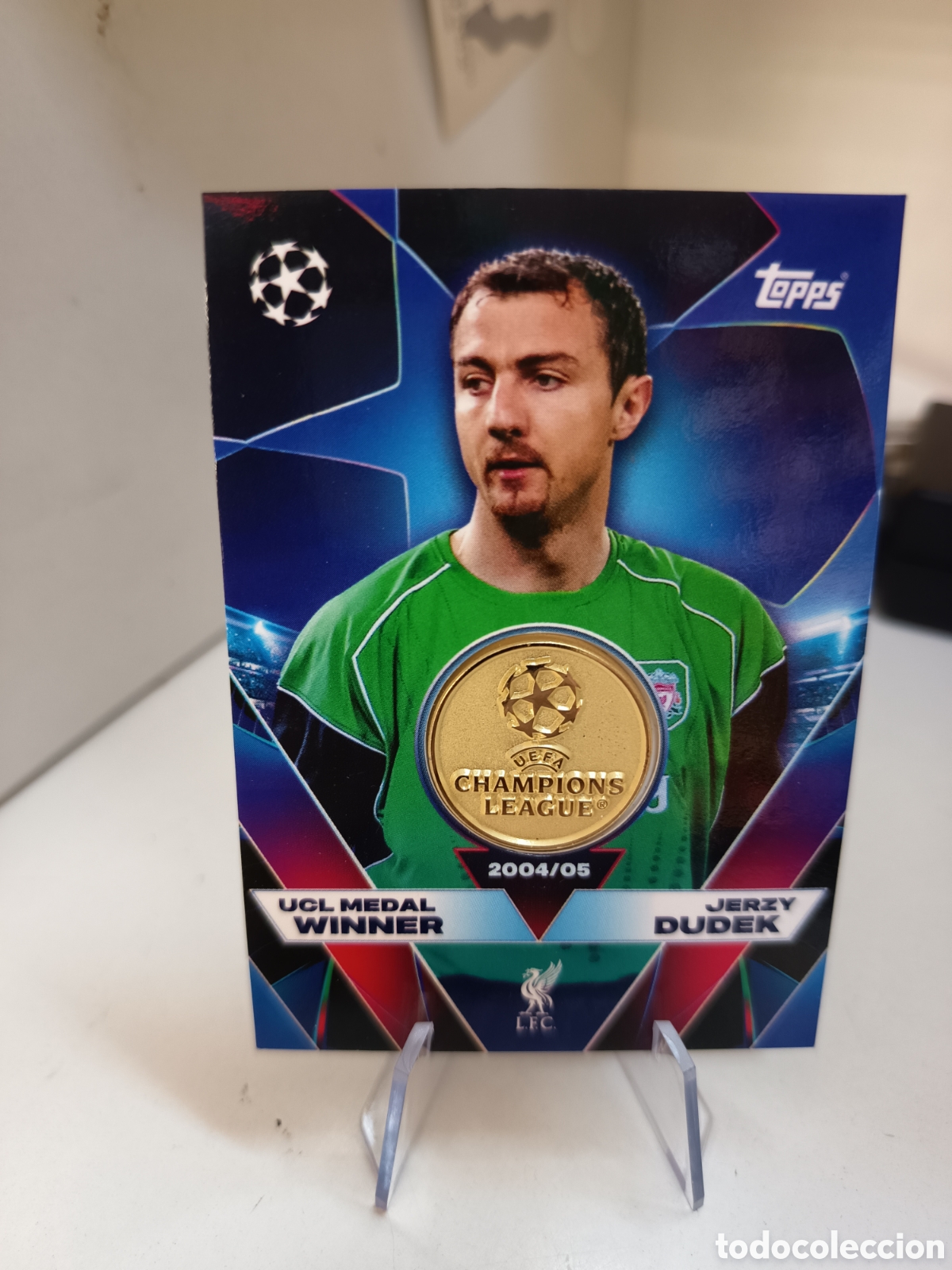 Cromos de F&uacute;tbol: UCL MEDAL WINNER JERZY DUDEK UCLW-JD MATCH ATTAX 2025 2026