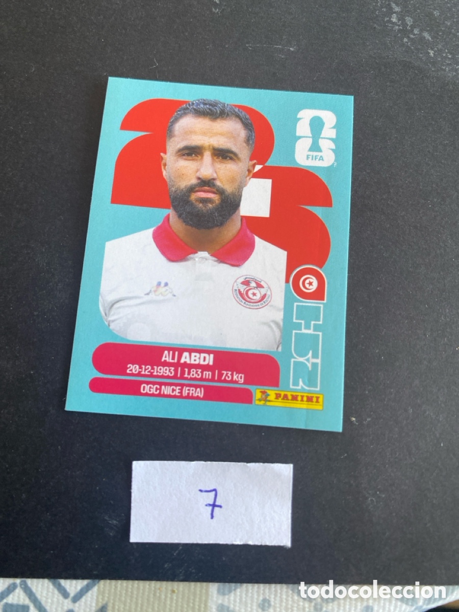 Cromos de F&uacute;tbol: Cromo Tunez Mundial 2026 N* 7 nuevo