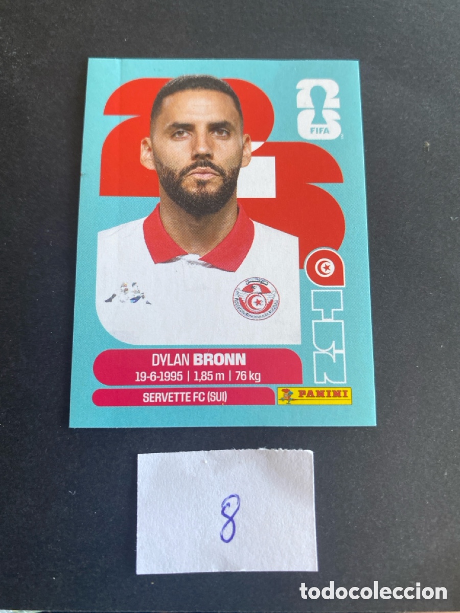 Cromos de F&uacute;tbol: Cromo Tunez Mundial 2026 N*8 nuevo
