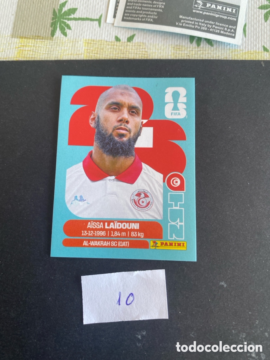 Cromos de F&uacute;tbol: Cromo Tunez Mundial 2026 N* 10 nuevo