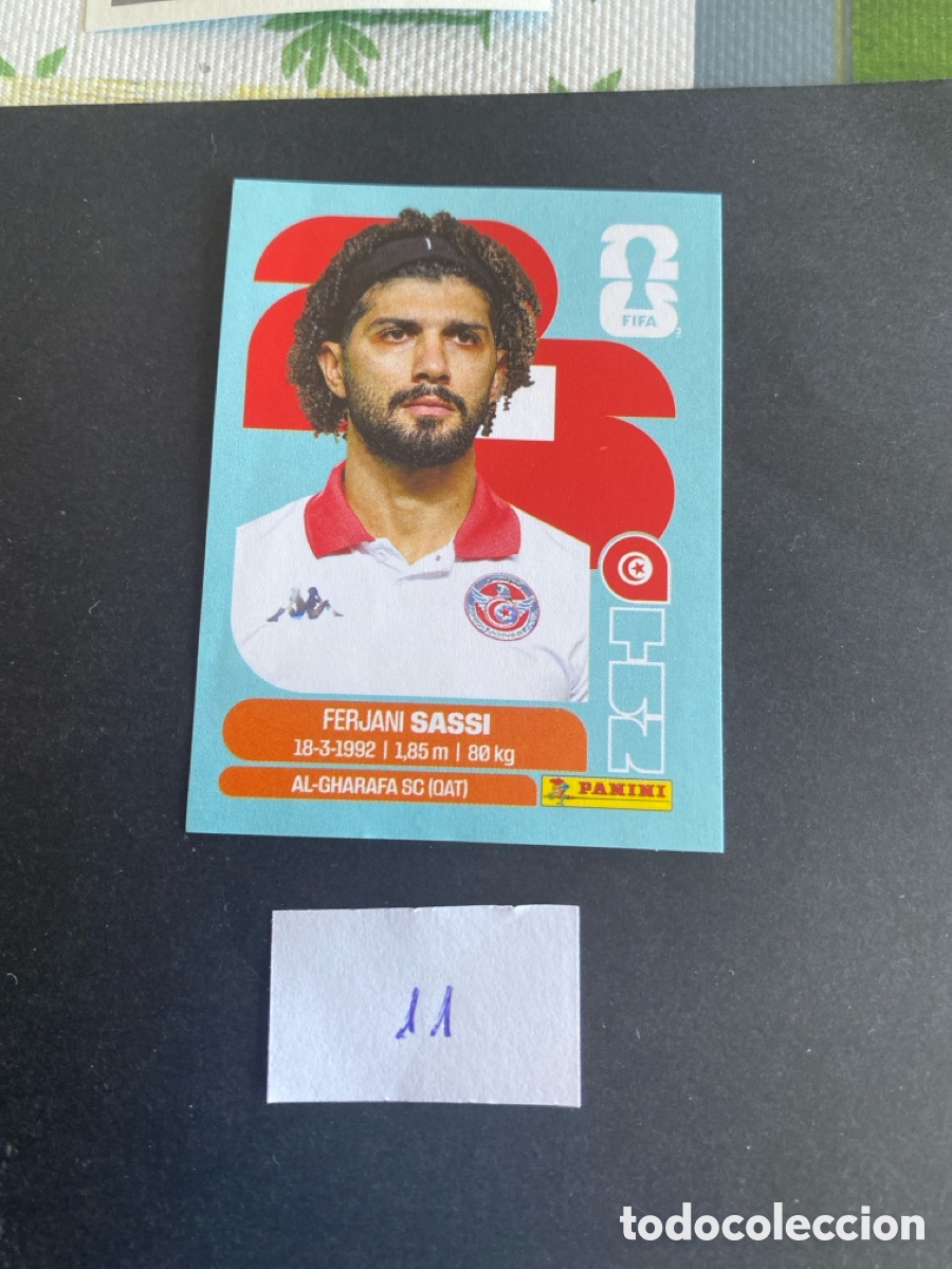 Cromos de F&uacute;tbol: Cromo Tunez Mundial 2026 N* 11 nuevo