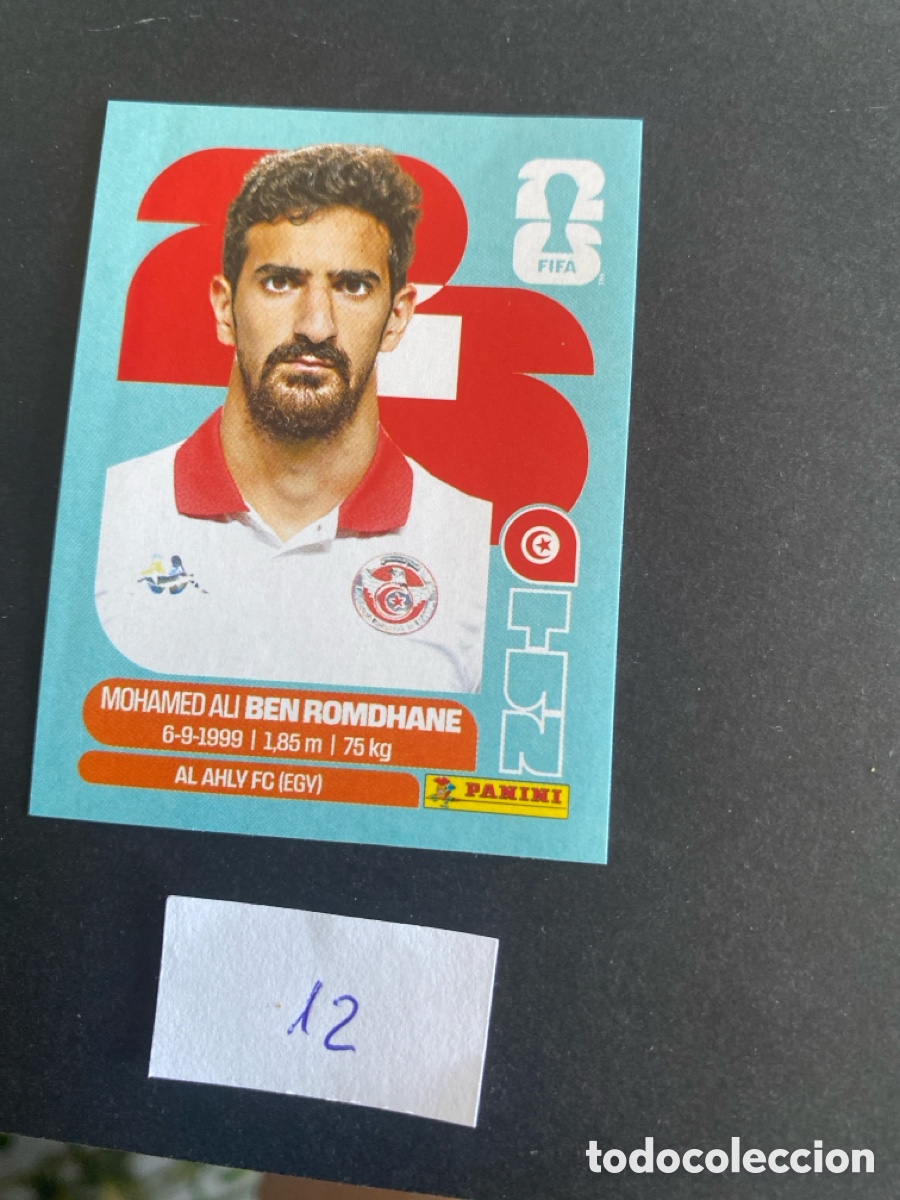 Cromos de F&uacute;tbol: Cromo Tunez Mundial 2026 N* 12 nuevo