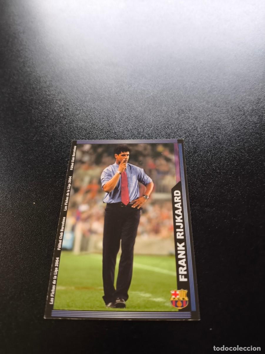 Cromos de F&uacute;tbol: 138 Rijkaard F.C. BARCELONA MUNDICROMO LIGA 2003 2004 03 04 NO PANINI ESTE CROMO CARD