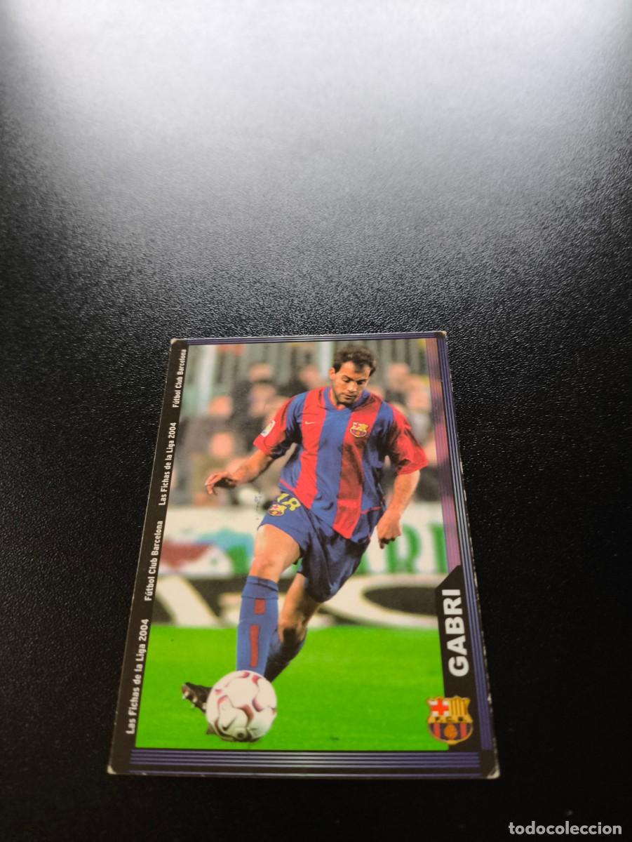 Fu&szlig;ball-Sticker: 145 Gabri F.C. BARCELONA MUNDICROMO LIGA 2003 2004 03 04 NO PANINI ESTE CROMO CARD