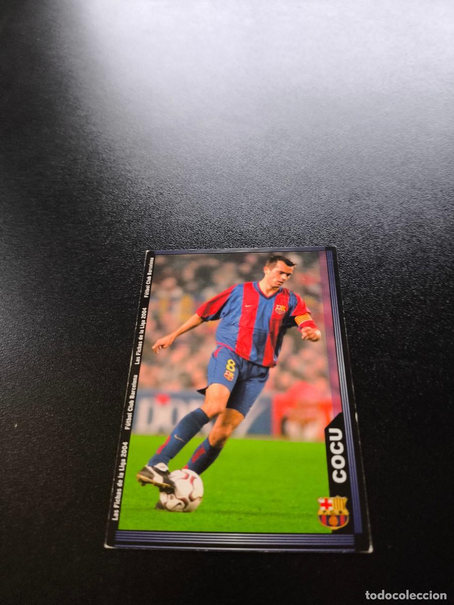 Cromos de F&uacute;tbol: 148 Cocu F.C. BARCELONA MUNDICROMO LIGA 2003 2004 03 04 NO PANINI ESTE CROMO CARD