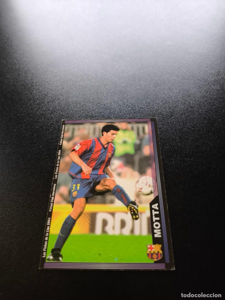 Cromos de F&uacute;tbol: 149 Thiago Motta F.C. BARCELONA MUNDICROMO LIGA 2003 2004 03 04 NO PANINI ESTE CROMO CARD