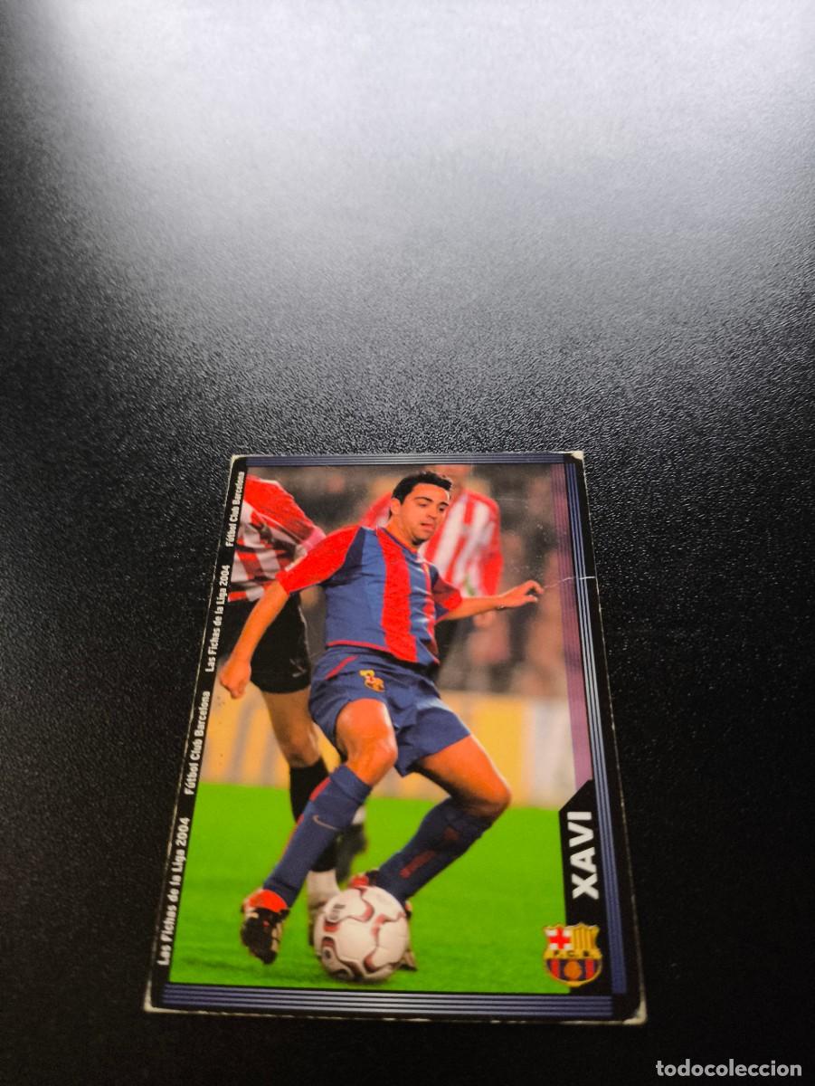 Cromos de F&uacute;tbol: 150 Xavi F.C. BARCELONA MUNDICROMO LIGA 2003 2004 03 04 NO PANINI ESTE CROMO CARD