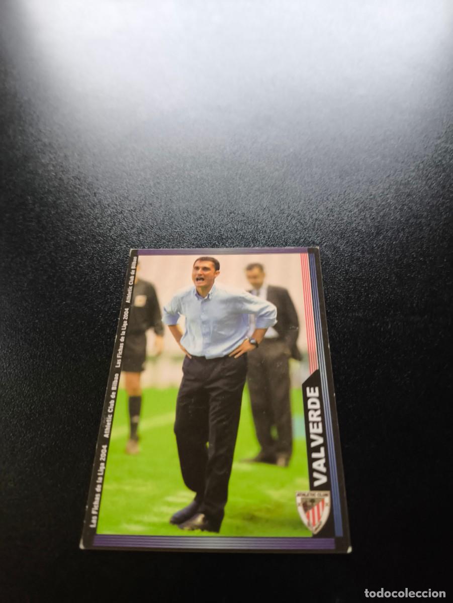 Cromos de F&uacute;tbol: 165 Valverde ATHLETIC DE BILBAO MUNDICROMO LIGA 2003 2004 03 04 NO PANINI ESTE CROMO CARD