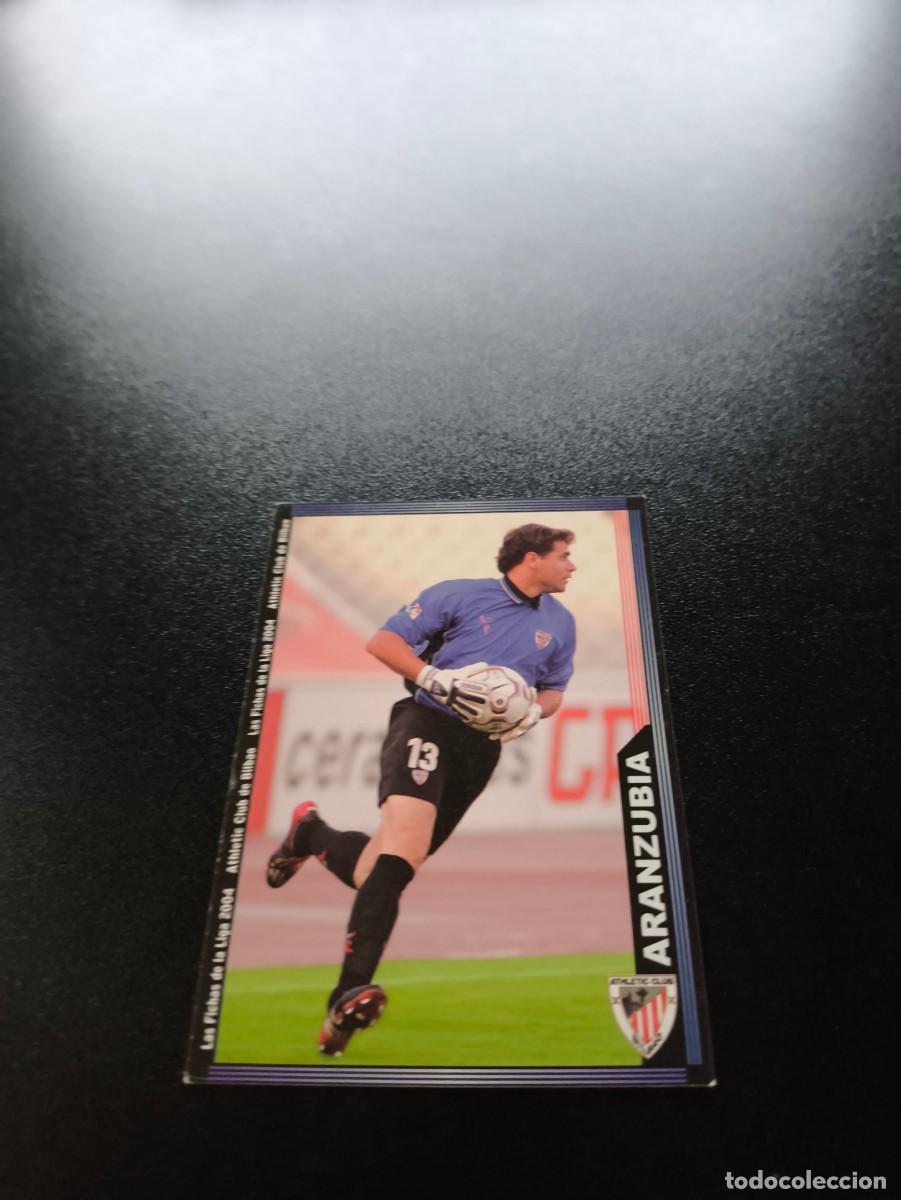 Cromos de F&uacute;tbol: 166 Aranzubia ATHLETIC DE BILBAO MUNDICROMO LIGA 2003 2004 03 04 NO PANINI ESTE CROMO CARD