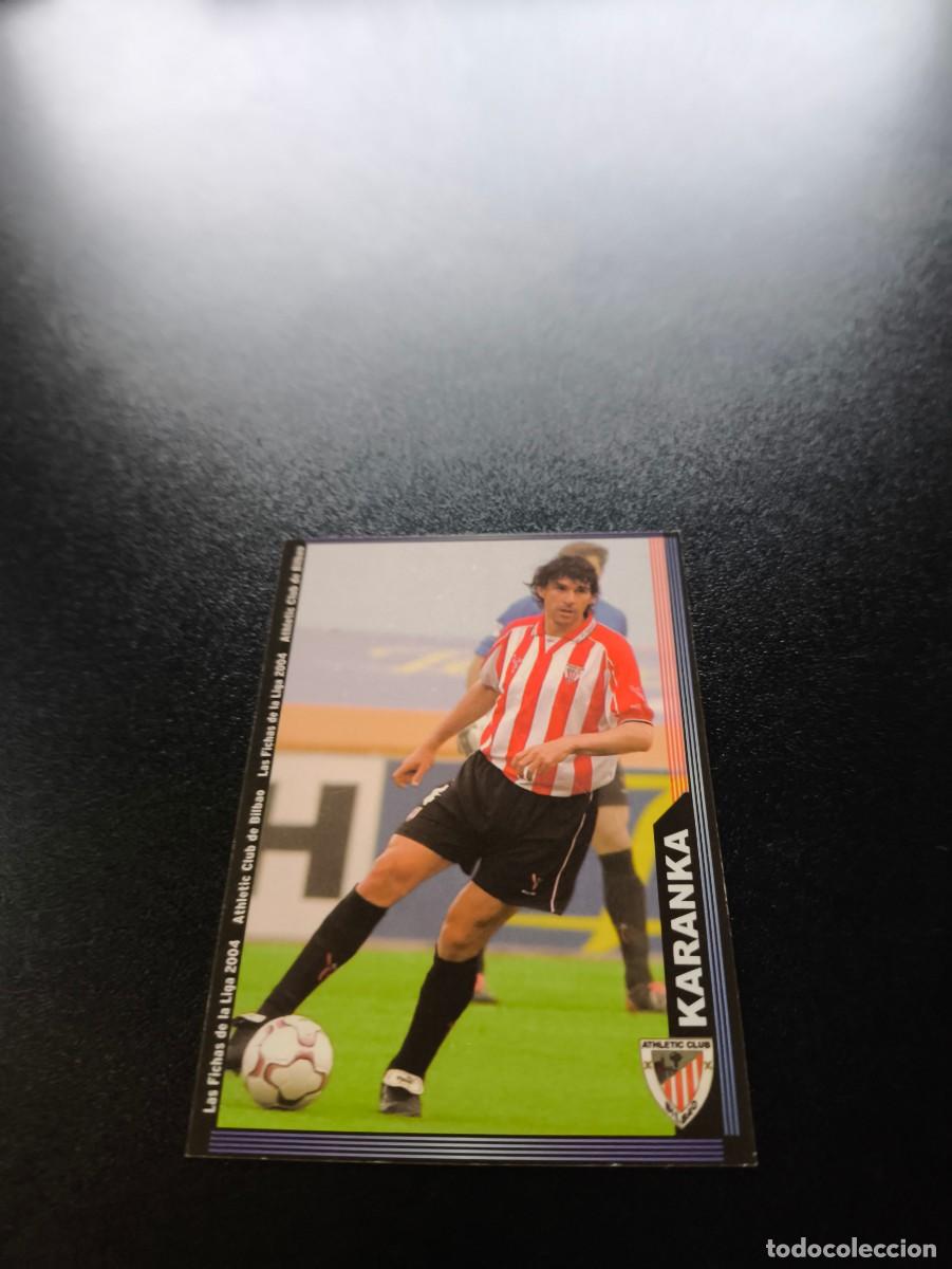 Cromos de F&uacute;tbol: 169 Karanka ATHLETIC DE BILBAO MUNDICROMO LIGA 2003 2004 03 04 NO PANINI ESTE CROMO CARD