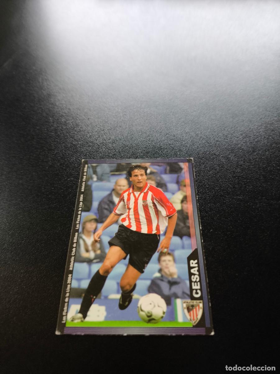 Cromos de F&uacute;tbol: 170 Cesar ATHLETIC DE BILBAO MUNDICROMO LIGA 2003 2004 03 04 NO PANINI ESTE CROMO CARD