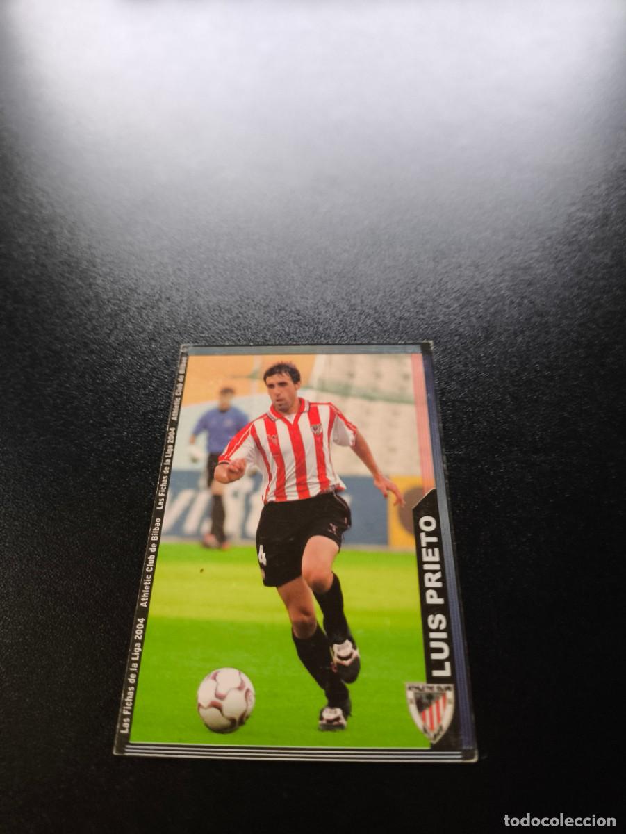Cromos de F&uacute;tbol: 173 Luis Prieto ATHLETIC DE BILBAO MUNDICROMO LIGA 2003 2004 03 04 NO PANINI ESTE CROMO CARD