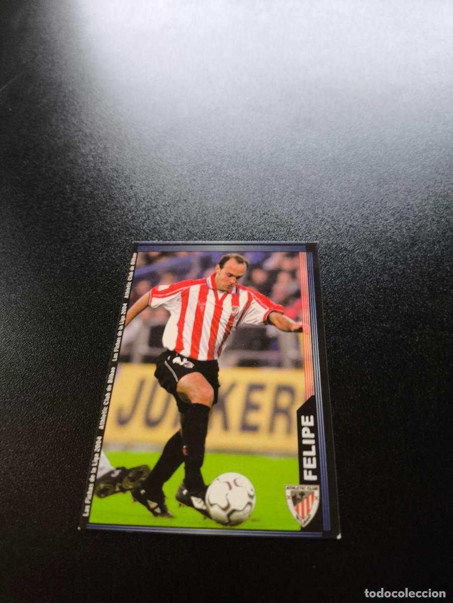 Cromos de F&uacute;tbol: 175 Felipe ATHLETIC DE BILBAO MUNDICROMO LIGA 2003 2004 03 04 NO PANINI ESTE CROMO CARD