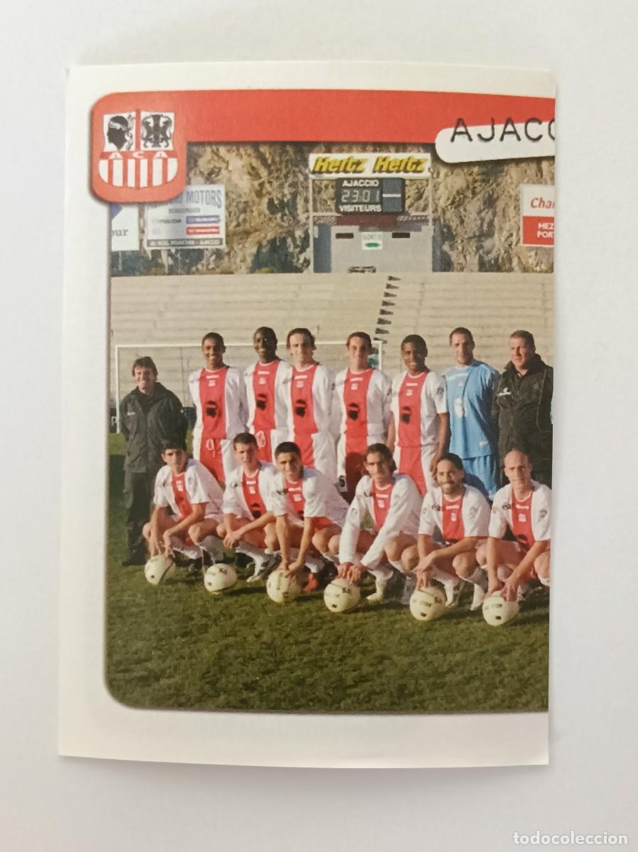 Cromos de F&uacute;tbol: #2 EQUIPO (AJACCIO) LIGUE 1 FOOT 2005 PANINI
