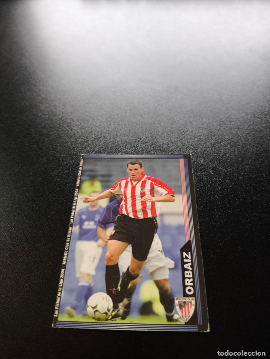 Cromos de F&uacute;tbol: 177 Orbaiz ATHLETIC DE BILBAO MUNDICROMO LIGA 2003 2004 03 04 NO PANINI ESTE CROMO CARD