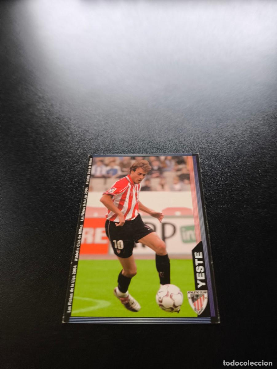 Cromos de F&uacute;tbol: 178 Yeste ATHLETIC DE BILBAO MUNDICROMO LIGA 2003 2004 03 04 NO PANINI ESTE CROMO CARD