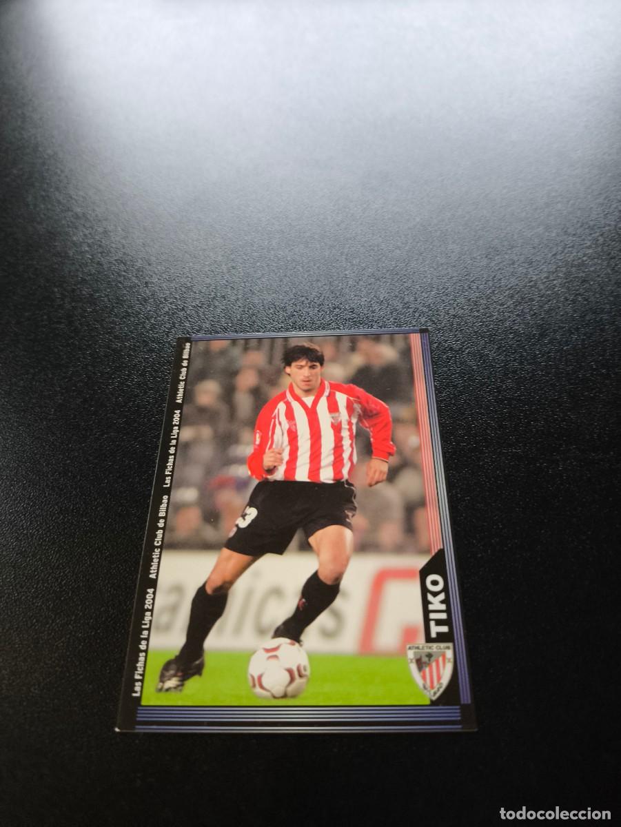 Cromos de F&uacute;tbol: 180 Tiko ATHLETIC DE BILBAO MUNDICROMO LIGA 2003 2004 03 04 NO PANINI ESTE CROMO CARD