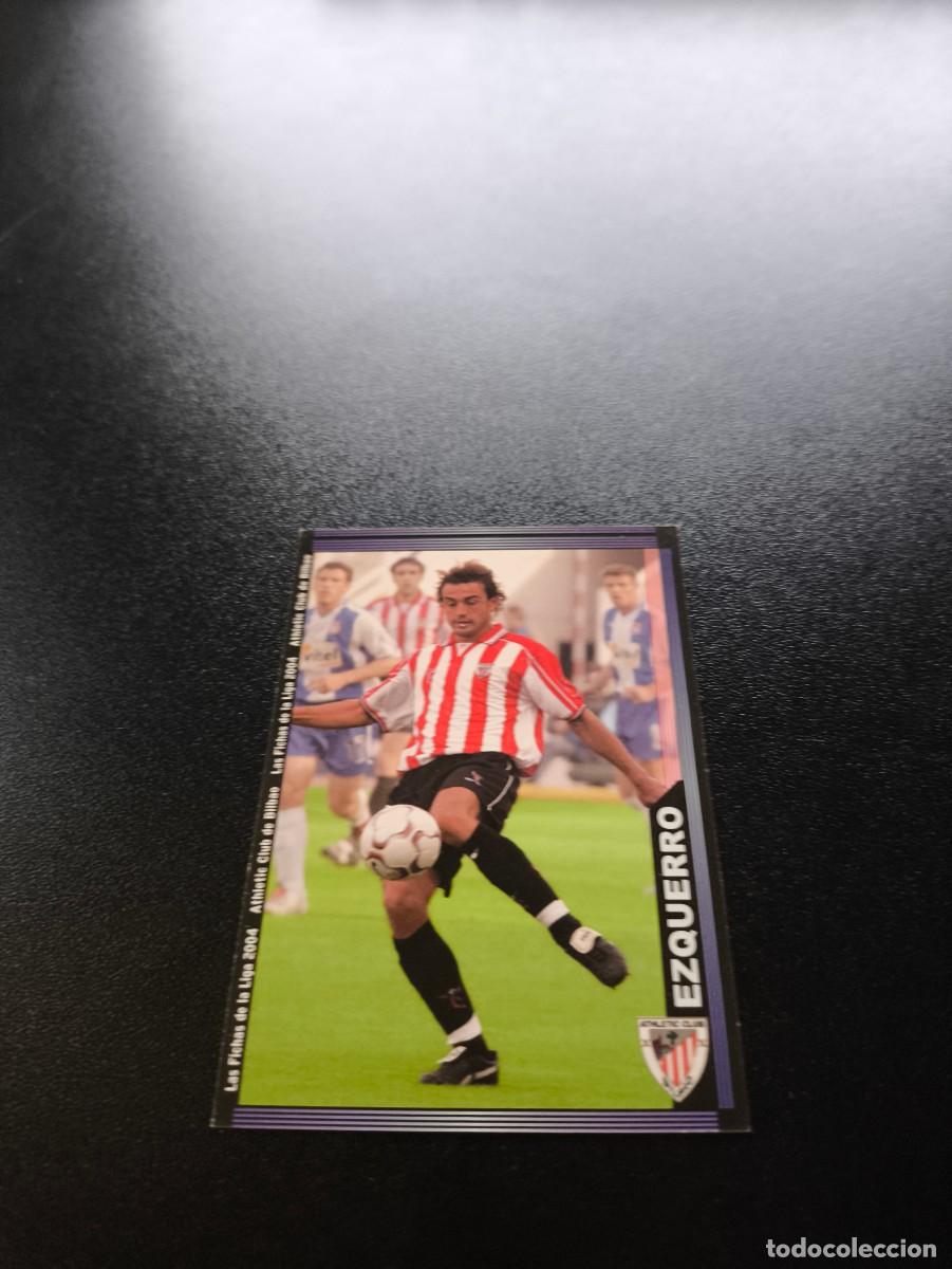 Football Stickers: 181 Ezquerro ATHLETIC DE BILBAO MUNDICROMO LIGA 2003 2004 03 04 NO PANINI ESTE CROMO CARD