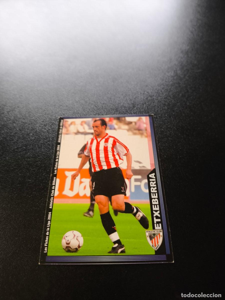 Cromos de F&uacute;tbol: 183 Etxeberria ATHLETIC DE BILBAO MUNDICROMO LIGA 2003 2004 03 04 NO PANINI ESTE CROMO CARD