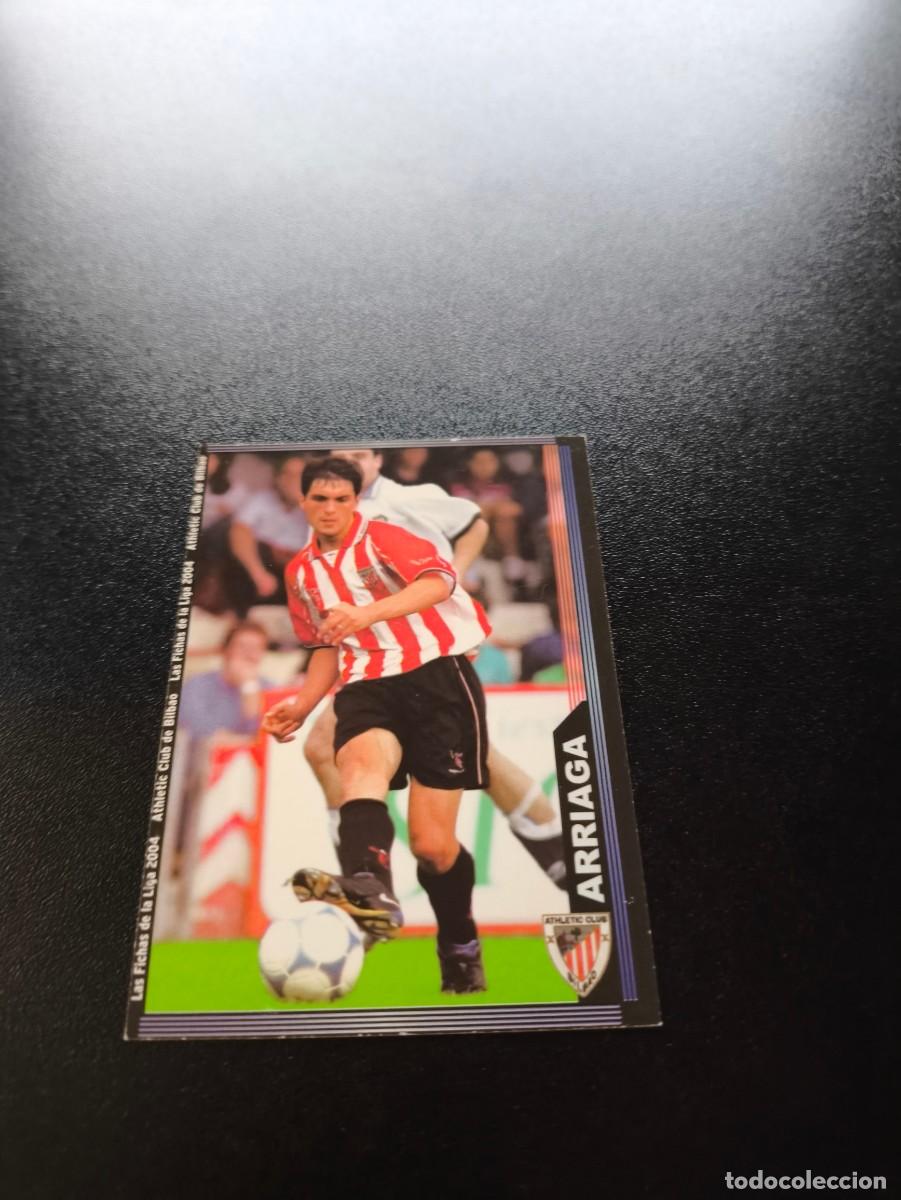 Cromos de F&uacute;tbol: 184 Arriaga ATHLETIC DE BILBAO MUNDICROMO LIGA 2003 2004 03 04 NO PANINI ESTE CROMO CARD