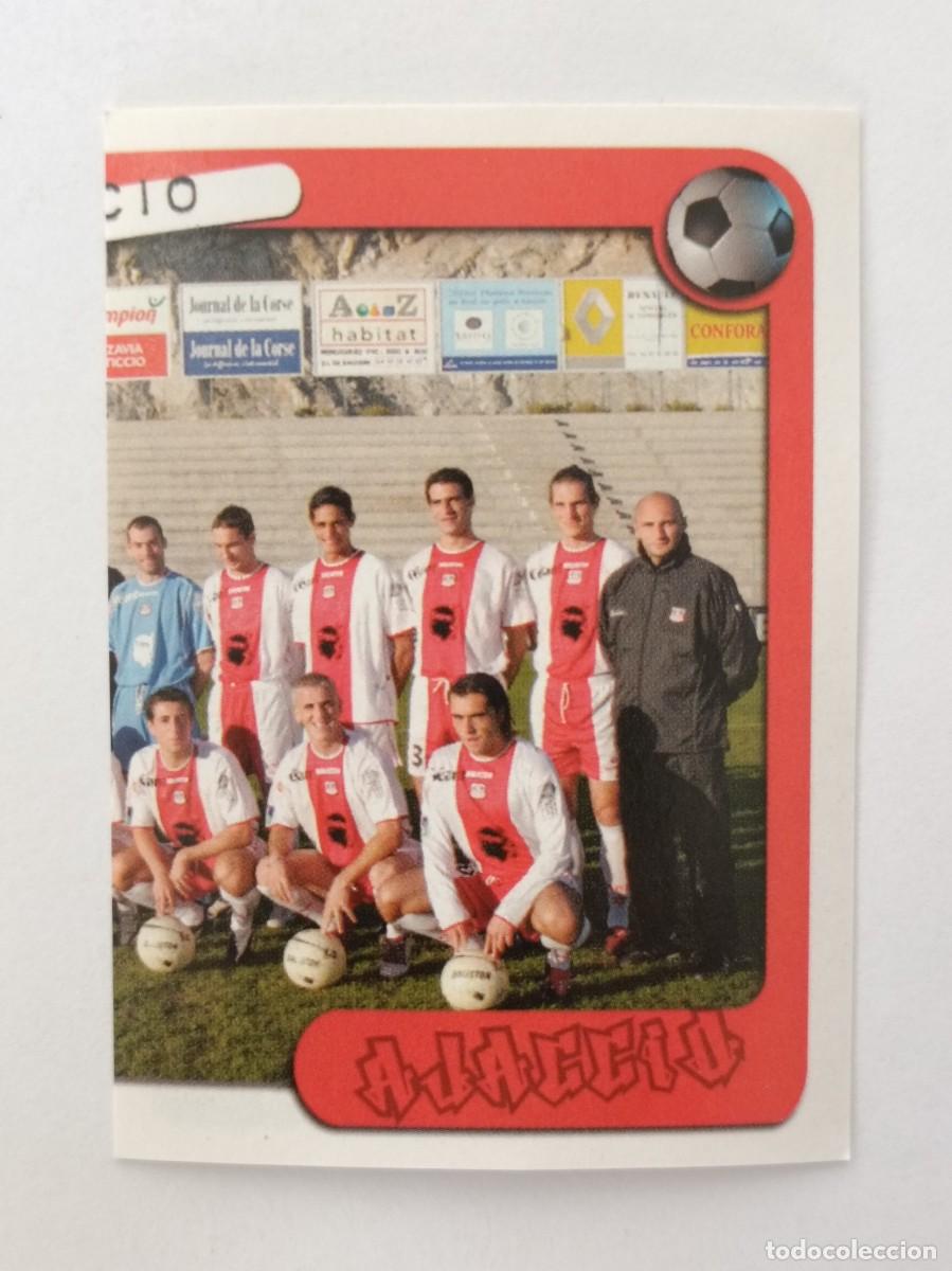 Cartes &agrave; collectionner de Football: #3 EQUIPO (AJACCIO) LIGUE 1 FOOT 2005 PANINI