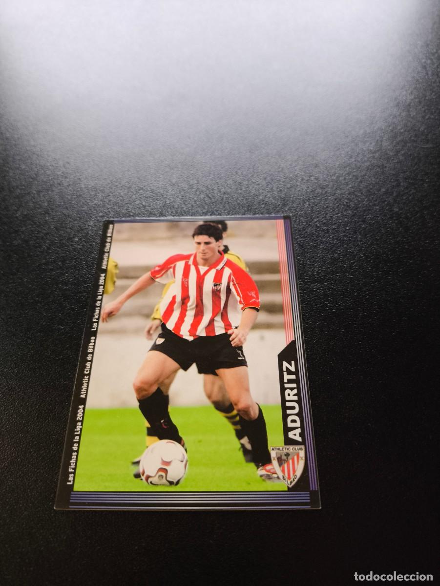Cartes &agrave; collectionner de Football: 185 Aduritz BAJA ATHLETIC DE BILBAO MUNDICROMO LIGA 2003 2004 03 04 NO PANINI ESTE CROMO CARD