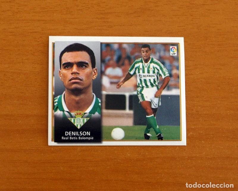 Cartes &agrave; collectionner de Football: Real Betis - Denilson - Ediciones Este Liga 1998-1999, 98-99 - Nunca Pegado