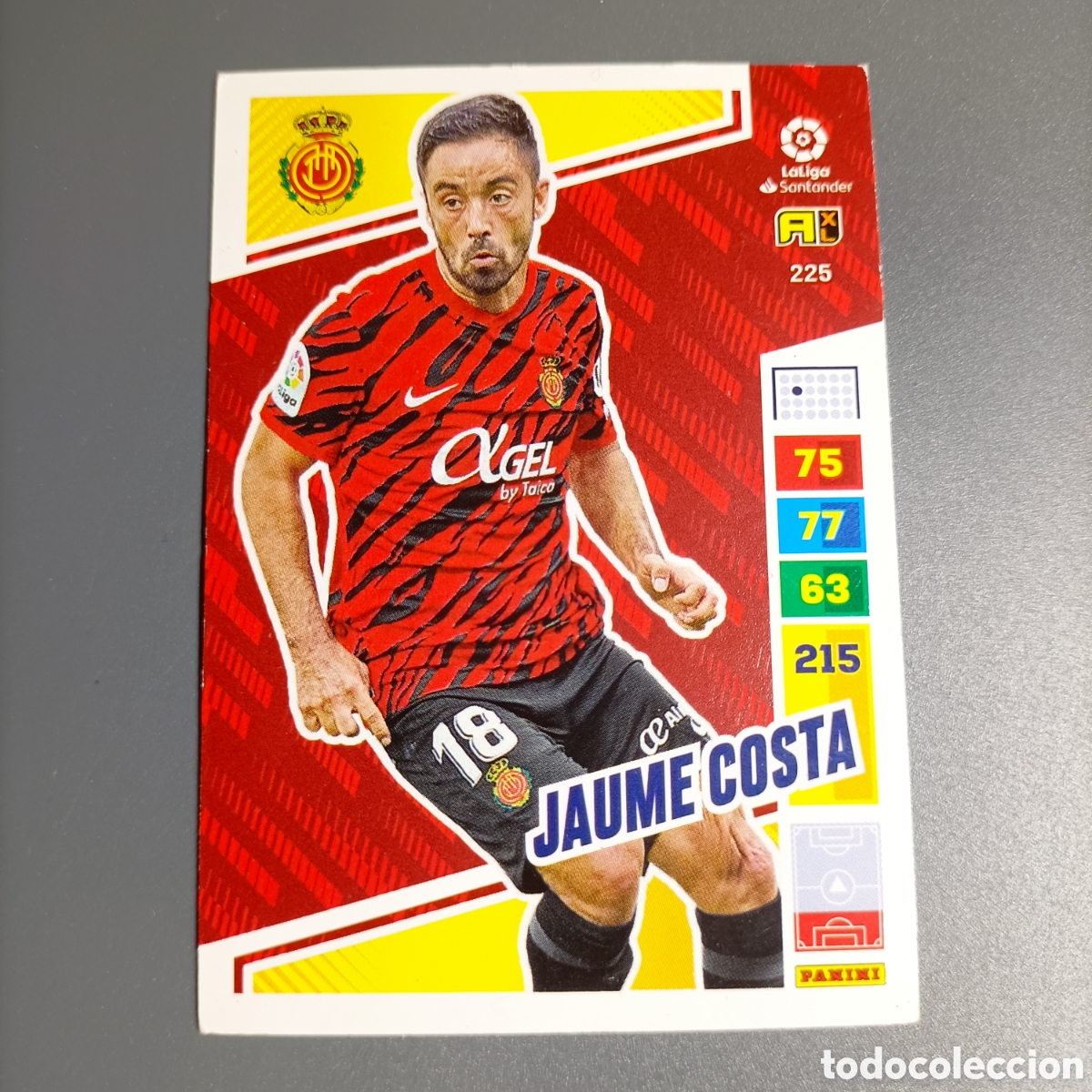 Cartes &agrave; collectionner de Football: ADRENALYN. LIGA 2022-2023 (MALLORCA) №225 JAUME COSTA