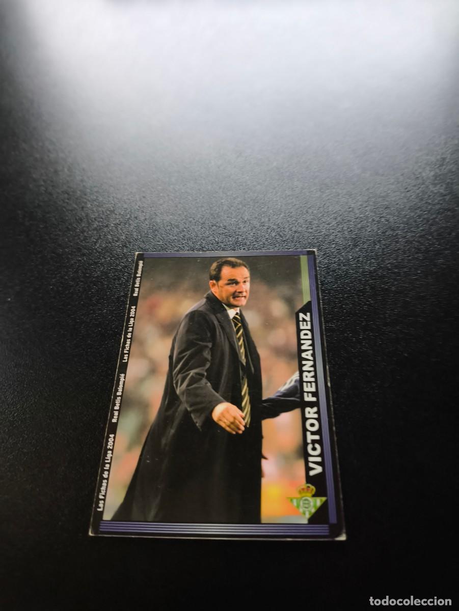 Cartes &agrave; collectionner de Football: 192 Victor Fernandez REAL BETIS MUNDICROMO LIGA 2003 2004 03 04 NO PANINI ESTE CROMO CARD